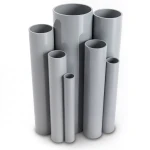 UPVC Pipes Pressure 10 Bar Outside Diameter 630 mm Thickness 30 mm Gray
