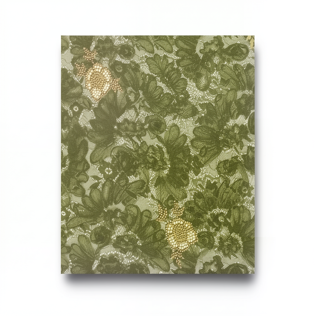 Italian Wall Decoration Olive Color 10m x 0.73m Model 24102