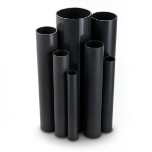 UPVC Pipes Nominal Pressure 10 Bar Outside Diameter 630 mm Thickness 30 mm Black