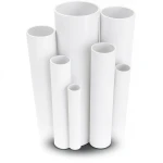 مواسير UPVC ضغط اسمي 2.5 بار قطر خارجي 560 مم سمك 4.2 مم لون أبيض
