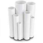 UPVC Pipes 4 Bar Pressure 500 mm Diameter 9.8 mm Thickness White