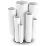 مواسير UPVC ضغط اسمي 2.5 بار قطر خارجي 560 مم سمك 4.2 مم لون أبيض