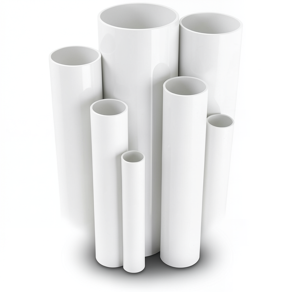 UPVC Pipes Nominal Pressure 2.5 Bar Outside Diameter 560 mm Thickness 4.2 mm White