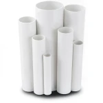 مواسير UPVC ضغط 4 بار قطر خارجي 500 مم سمك 9.8 مم لون أبيض