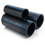 SPS HDPE Pipes PE 100 Pressure 16 Bar Outside Diameter 630 mm Thickness 57.2 mm Black | Saudi Pipes Systems (SPS)