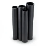 HDPE Pipes PE 80 16 Bar 250 mm OD 27.9 mm Thickness Black