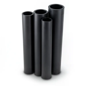 مواسير HDPE PE 80 ضغط 16 بار قطر خارجي 250 مم سمك 27.9 مم لون أسود