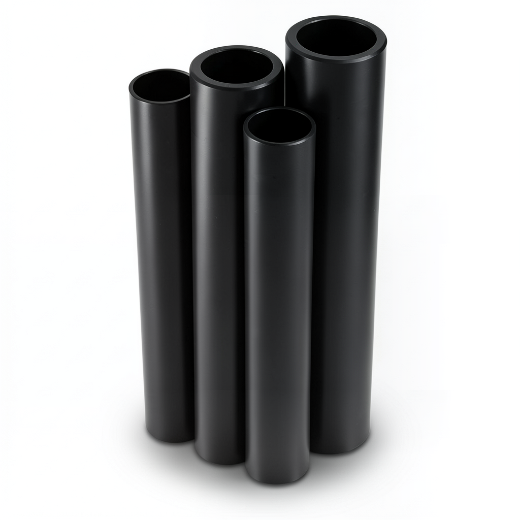 مواسير HDPE PE 80 ضغط 16 بار قطر 315 مم سمك 35.2 مم لون أسود