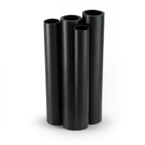 مواسير HDPE PE 80 ضغط 16 بار قطر 280 مم سمك 31.3 مم لون أسود