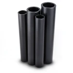 HDPE Pipes PE 80 Pressure 8 Bar 400 mm Diameter 36.4 mm Thickness Black