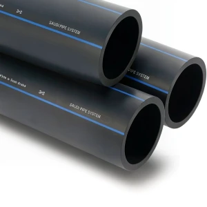 أنابيب HDPE السعودي PE 80 ضغط 12.5 بار قطر خارجي 20 مم سمك 2 مم لون أسود | مصنع أنظمة الانابيب السعودي (SPS)