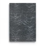 Italian Wallpaper Patterned Design 10 m x 0.70 m Dark Gray