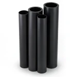 HDPE Pipes PE 80 Pressure 16 Bar Diameter 355 mm Thickness 39.7 mm Black