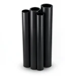 HDPE Pipes PE 80 Pressure 16 Bar Diameter 355 mm Thickness 39.7 mm Black