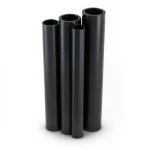 مواسير HDPE PE 80 ضغط 16 بار قطر خارجي 400 مم سمك 44.7 مم لون أسود