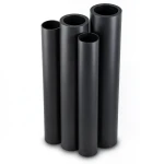 مواسير البولي ايثيلين عالي الكثافة HDPE PE 80 ضغط 16 بار قطر خارجي 450 مم سمك 50.3 مم لون أسود