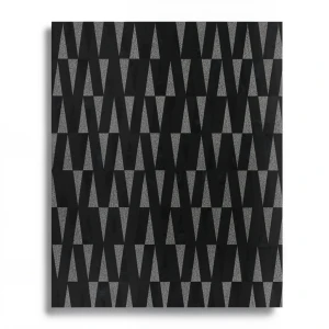 German Wallpaper 10m x 0.53m Black, Model 10061-37