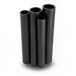 مواسير HDPE PE 80 ضغط 16 بار قطر خارجي 500 مم سمك 55.8 مم وزن 77.3 كجم/م لون أسود