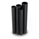 مواسير HDPE PE 80 ضغط 16 بار قطر 560 مم سمك 62.5 مم أسود