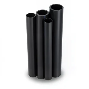 مواسير HDPE PE 80 ضغط 16 بار قطر 560 مم سمك 62.5 مم أسود