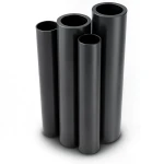 مواسير HDPE PE 80 ضغط 16 بار قطر 560 مم سمك 62.5 مم أسود
