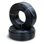 HDPE Pipes PE 80 Pressure 16 Bar Outside Diameter 25 mm Thickness 2.8 mm Black