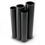 HDPE Pipes PE 100 Pressure 6 Bar Outer Diameter 200 mm Thickness 7.7 mm Black