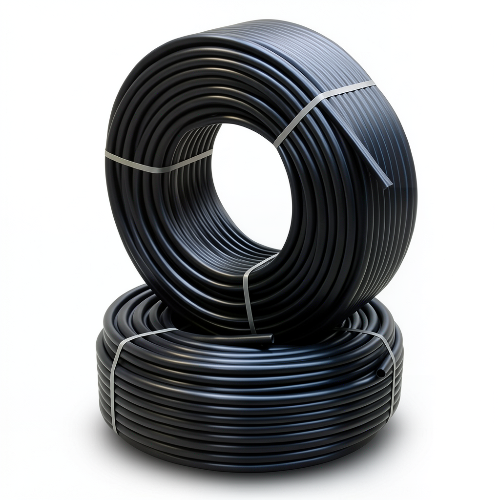 أنابيب HDPE الراجحي PE 80 ضغط 16 بار قطر 32 مم سمك 3.6 مم لون أسود