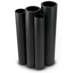 Al-Rajhi HDPE Pipes PE 100 Pressure 6 Bar Outer Diameter 250 mm Thickness 9.6 mm Black