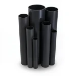 UPVC Pipes 2.5 Bar Pressure 500 mm Diameter 4 mm Thickness Black