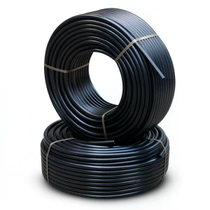 أنابيب HDPE الراجحي PE 80 ضغط 16 بار قطر خارجي 50 مم سمك 5.6 مم لون أسود