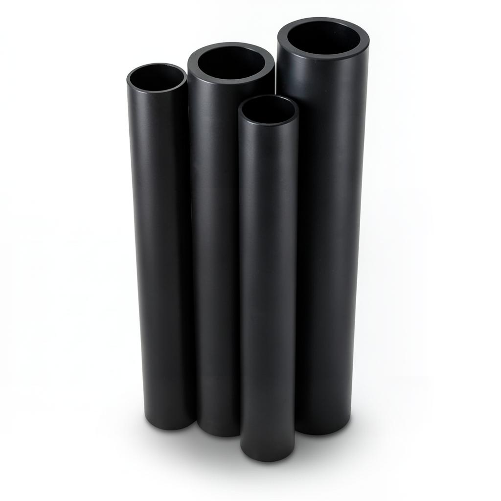 أنابيب HDPE الراجحي PE 100 ضغط اسمي 6 بار قطر خارجي 315 مم سمك 12.1 مم لون أسود
