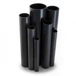 UPVC Pipes 4 Bar Pressure 500 mm Diameter 9.8 mm Thickness Black