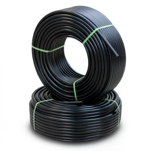 أنابيب HDPE PE 80 ضغط 16 بار قطر 90 مم سمك 10.1 مم أسود