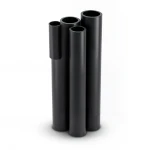 أنابيب HDPE PE 80 ضغط 8 بار قطر 400 مم سمك 36.4 مم لون أسود