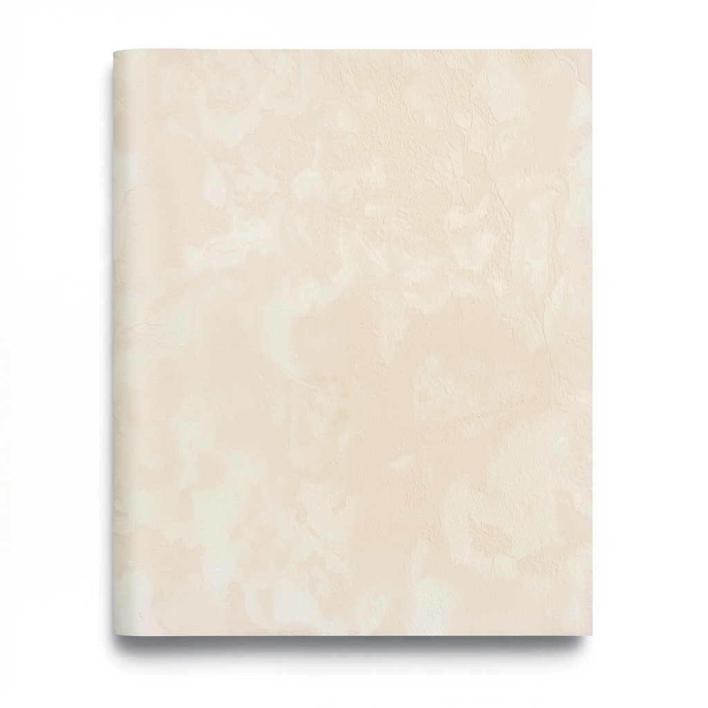 Patterned Wallpaper 10 m x 0.70 m Beige, Model 13024