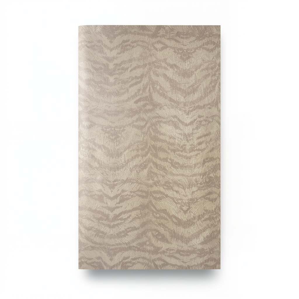 Italian Wallpaper Patterned Design 10 m x 0.70 m Light Brown