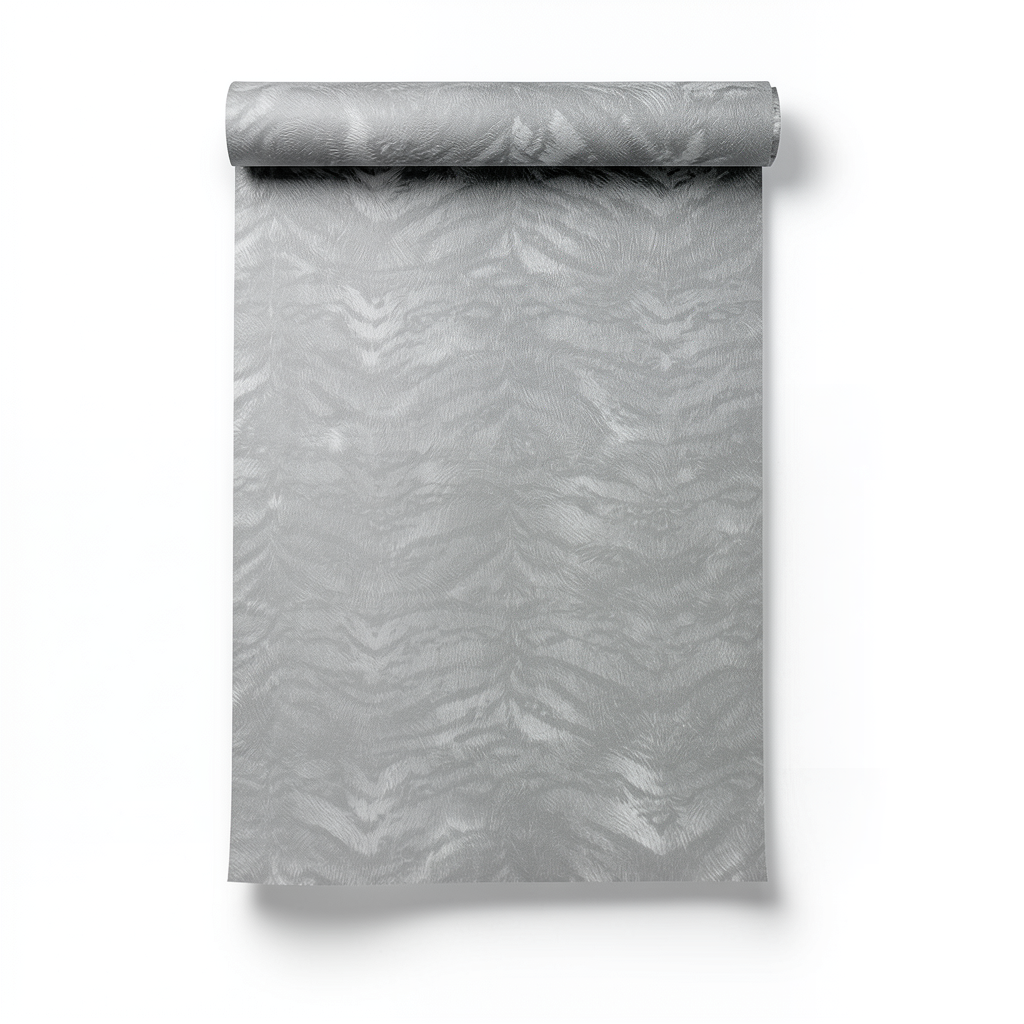 Patterned Wallpaper 10 m x 0.70 m Gray, Model 13030