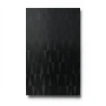 German Wall Covering Black, 10 m Length, 0.53 m Width, Model 10061-15