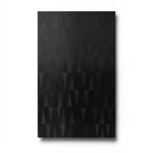 German Wall Covering Black, 10 m Length, 0.53 m Width, Model 10061-15