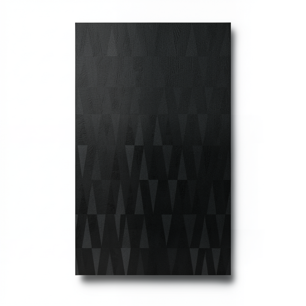 German Wall Covering Black, 10 m Length, 0.53 m Width, Model 10061-15
