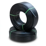 Al-Rajhi HDPE Pipes PE 80 Pressure 12.5 Bar Diameter 63 mm Thickness 5.8 mm Black