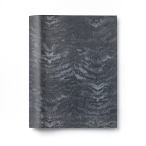 Italian Wallpaper Patterned Design 10 m x 0.70 m Dark Gray