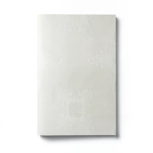 Patterned Wallpaper 10 m x 0.70 m Pale Beige, Model 13033