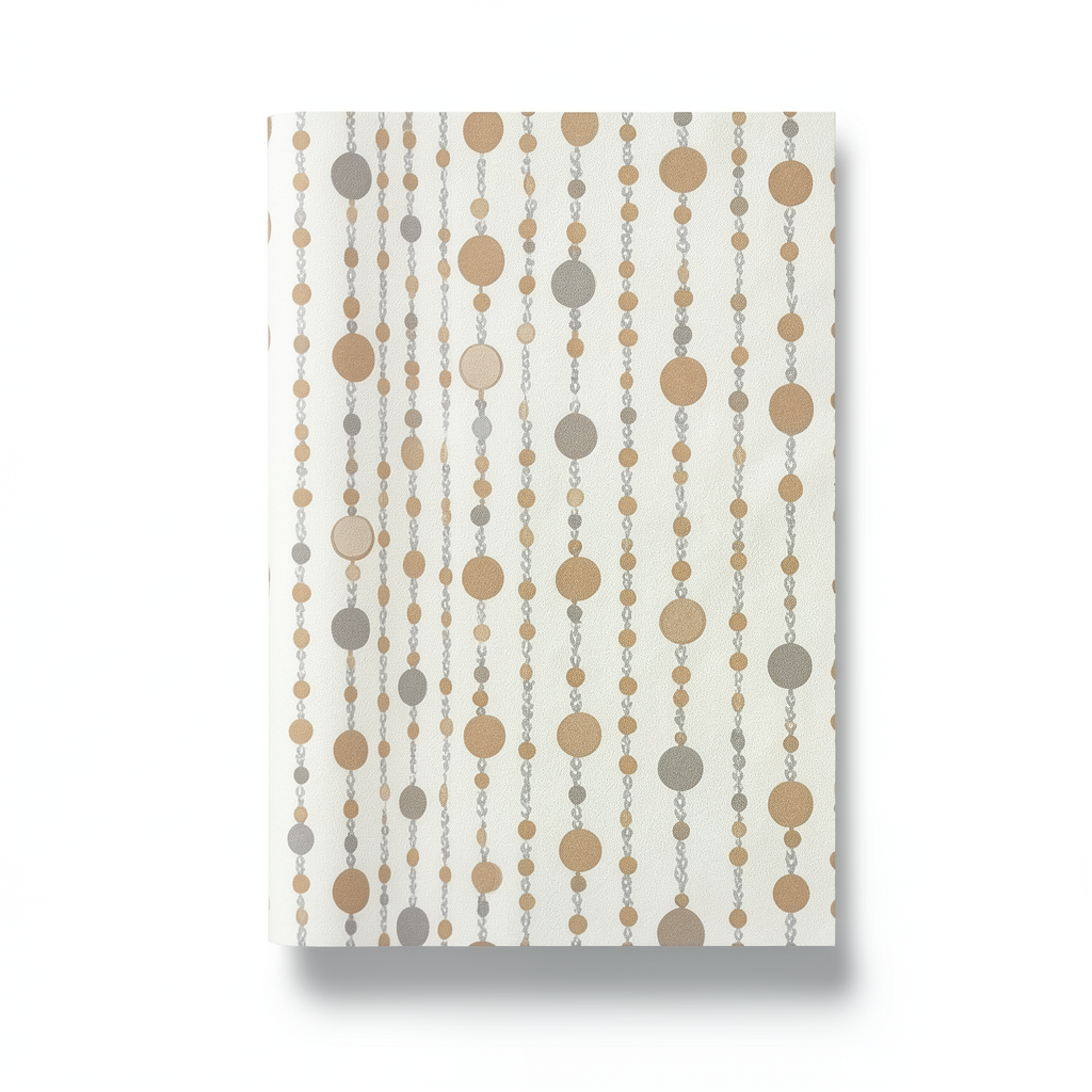 American Wall Covering Youth & Children 10m x 0.53m Off White Brown