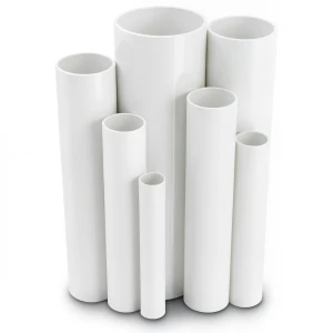 مواسير UPVC ضغط اسمي 10 بار قطر خارجي 560 مم سمك 26.7 مم لون أبيض