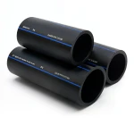 SPS HDPE Pipe PE 80 Pressure 12.5 Bar Outside Diameter 25 mm Thickness 2.3 mm Black | Saudi Pipes Systems (SPS)