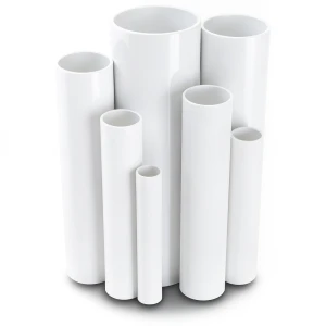 مواسير UPVC ضغط اسمي 6 بار قطر خارجي 560 مم سمك 16.4 مم لون أبيض