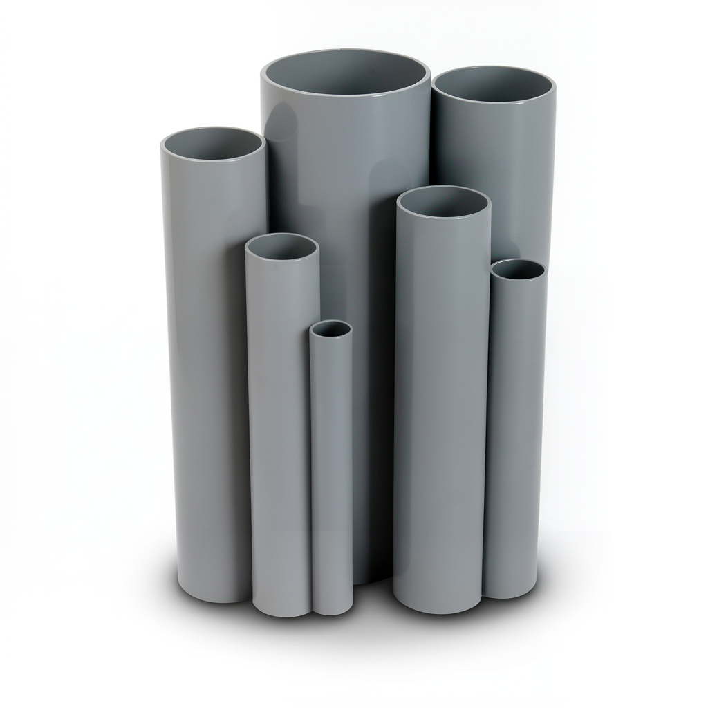 UPVC Pipes Pressure 2.5 Bar Outside Diameter 560 mm Thickness 4.2 mm Gray