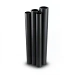 Al-Rajhi HDPE Pipes PE 100 6 Bar Pressure 450 mm OD 17.2 mm Thickness Black